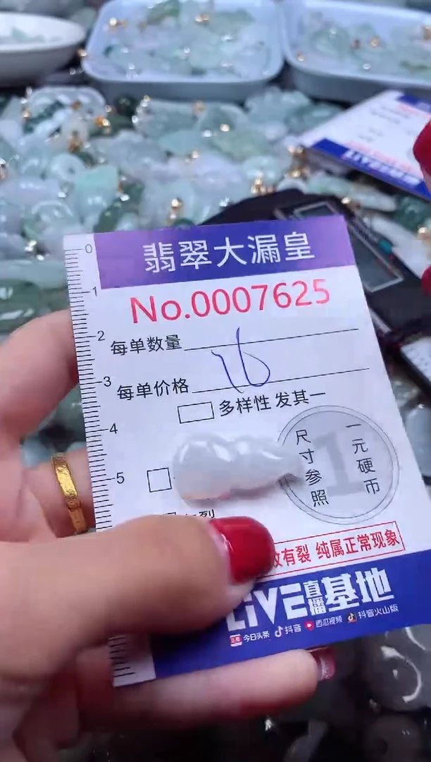 颈饰未镶嵌翡翠7625