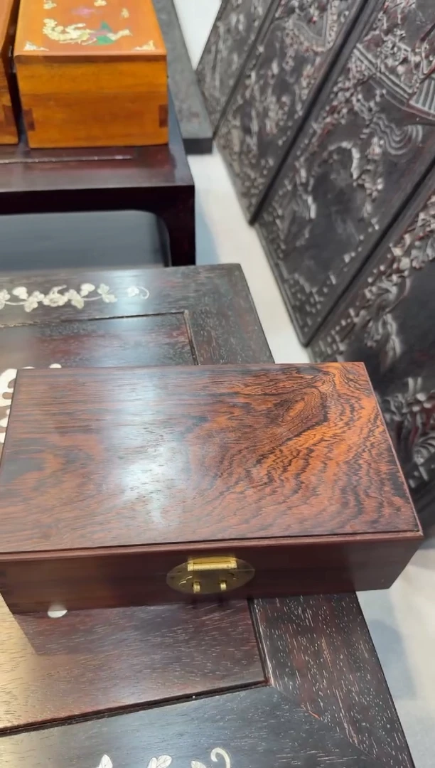 木小*呀黄花梨 首饰盒