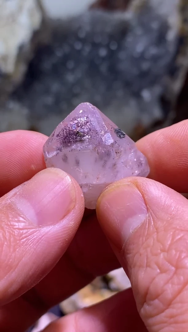 未镶嵌珠宝半成品水晶17号四川美姑超七花园水晶