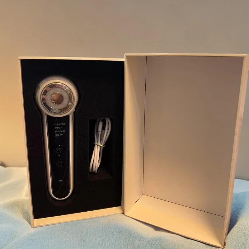 新品超声波红蓝光EMS微电流离子清洁嫩肤仪