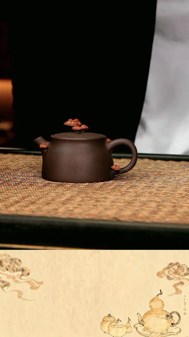 XS58灵芝井栏 甲子泥