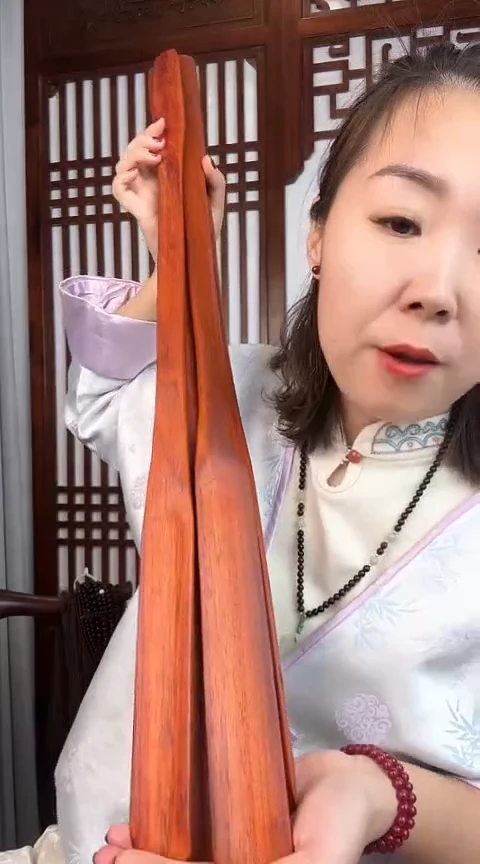 【闪购商品】木段光紫檀纯木鞋拔子