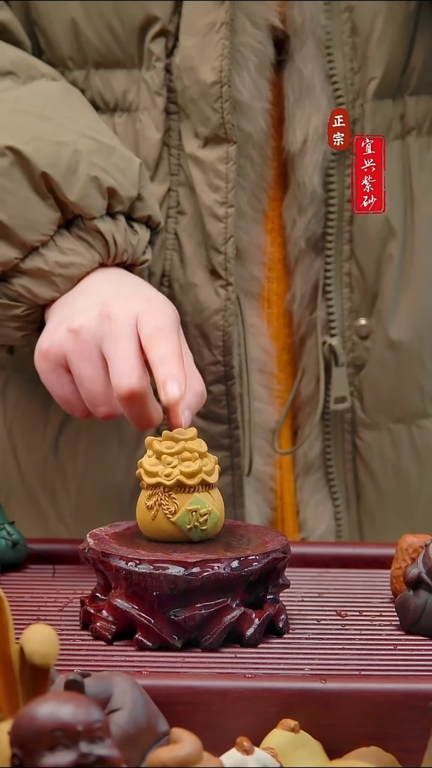 紫砂茶宠宜兴紫砂茶宠摆件
