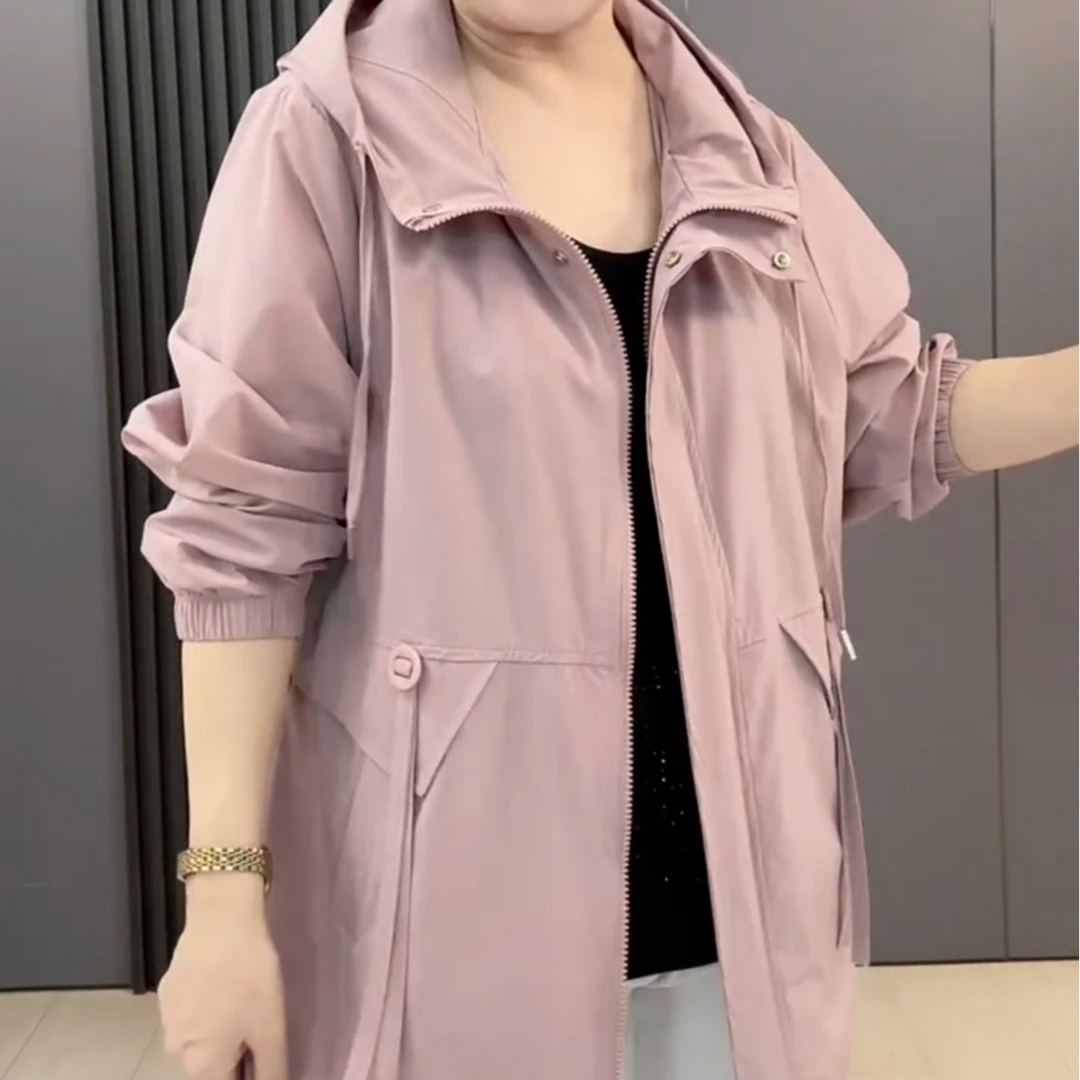 105夏季新款连帽百搭时尚减龄显瘦外套