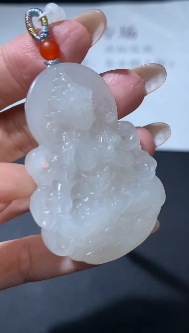 和田玉未镶嵌挂件294600    /多样性发一件