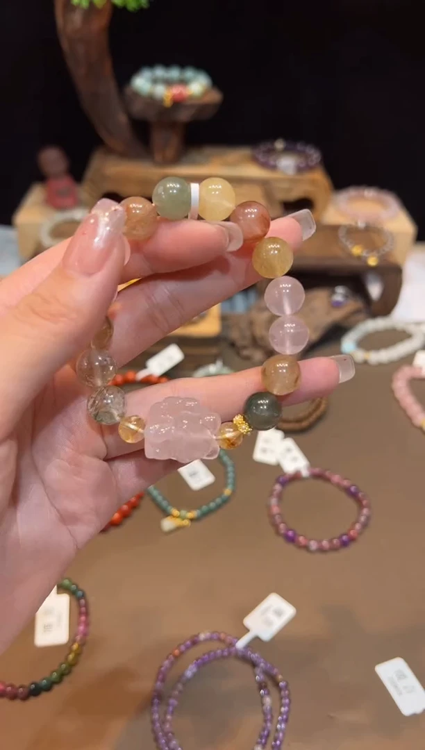 【闪购商品】水晶手链未镶嵌手饰@@E6311