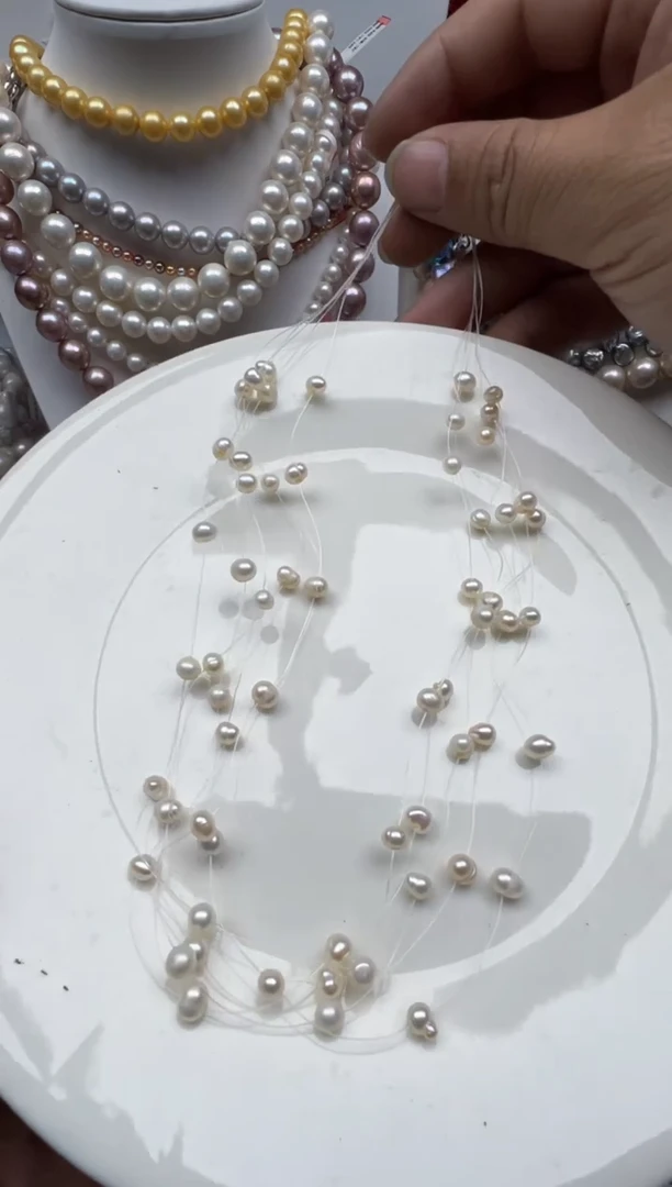 【闪购商品】淡水珍珠颈饰未镶嵌1