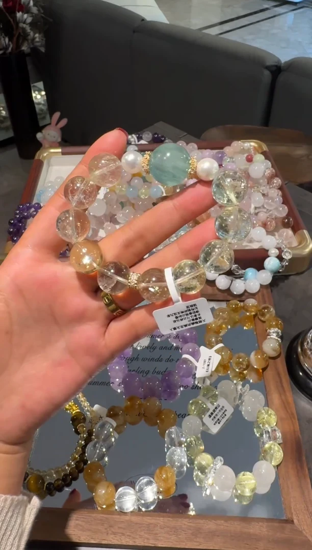 未镶嵌手链水晶天然水晶 多样性发货发其一 颜色微差