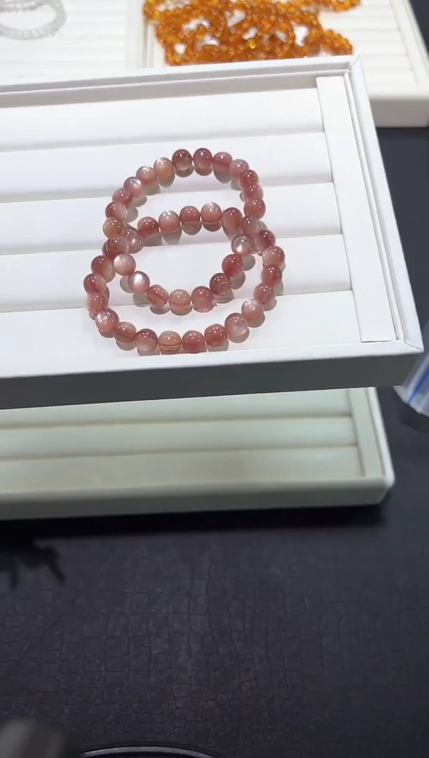 水晶手链未镶嵌83l多样性发其一【1条】默认微瑕8mm