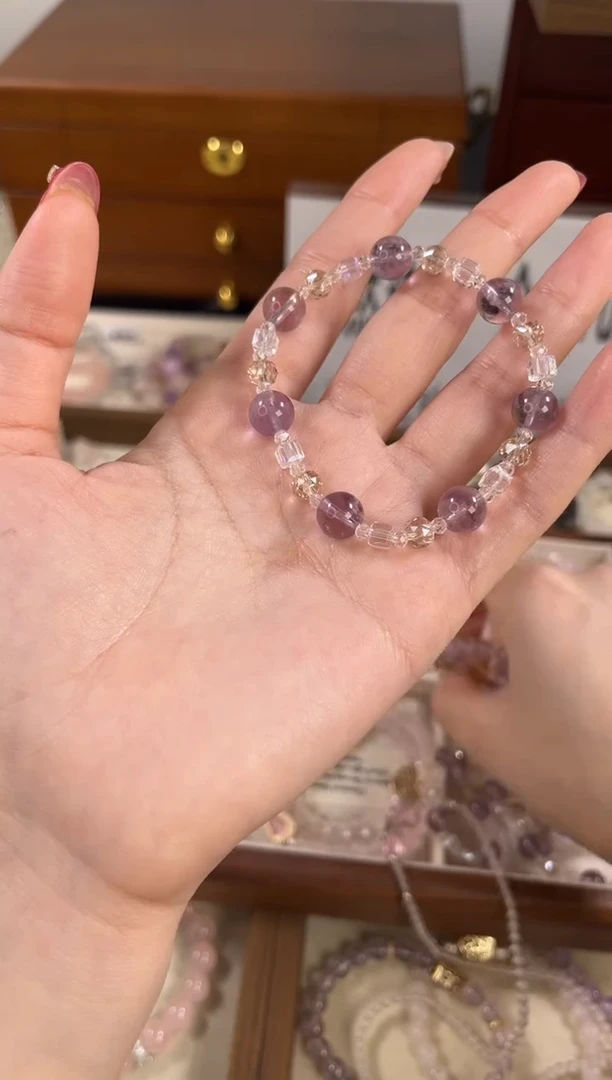 未镶嵌手链水晶