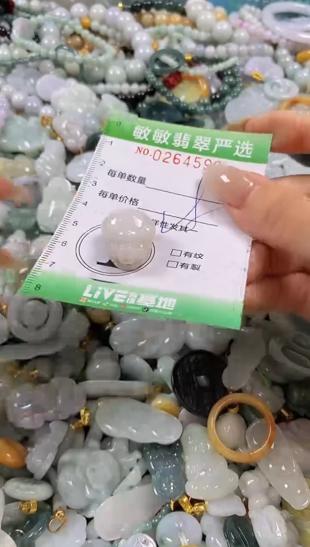 翡翠未镶嵌颈饰闪购0264596