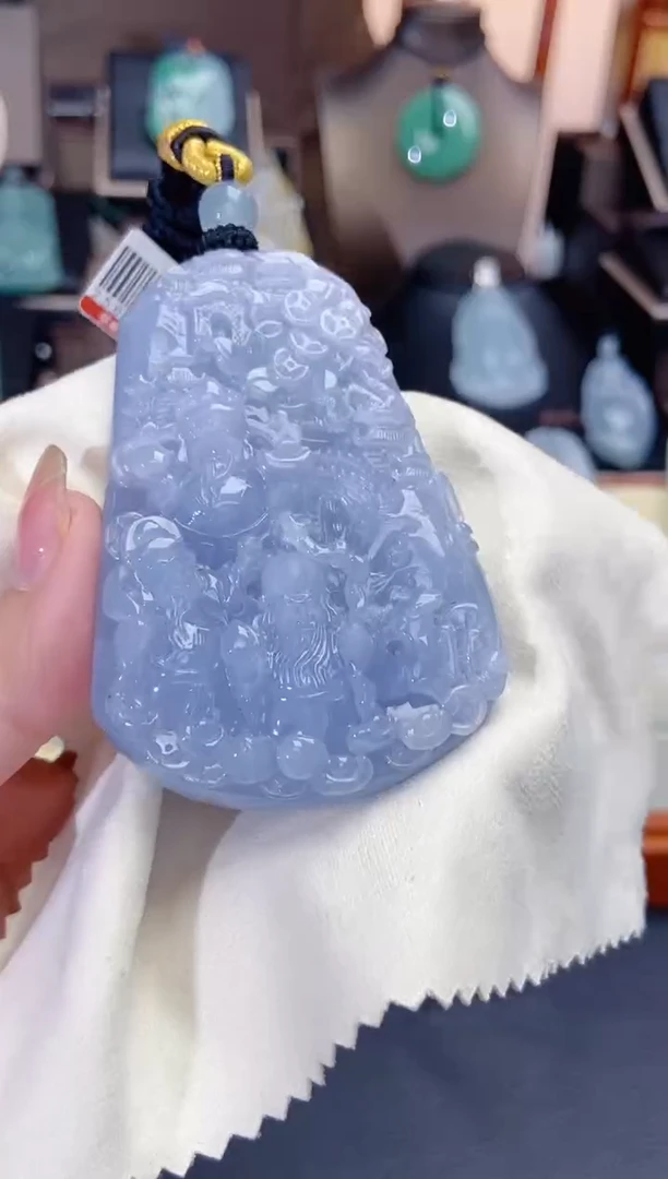 颈饰未镶嵌翡翠缅甸天然翡翠
