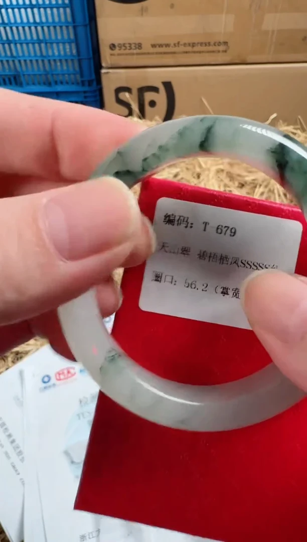 未镶嵌手镯石英质玉T-679
