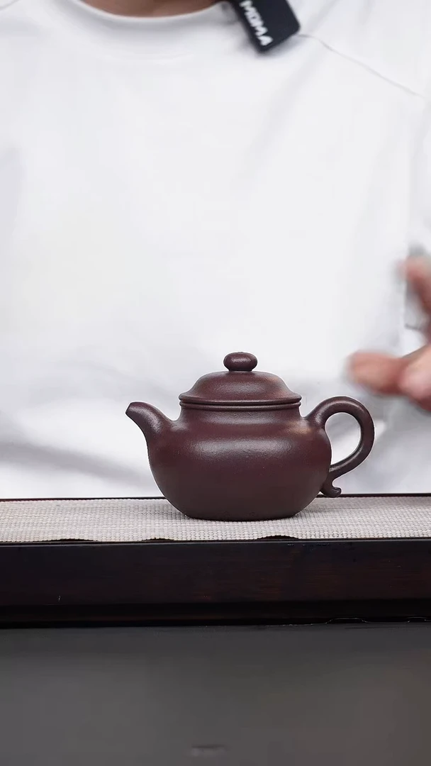 茶壶紫砂冰窖底槽清莲子