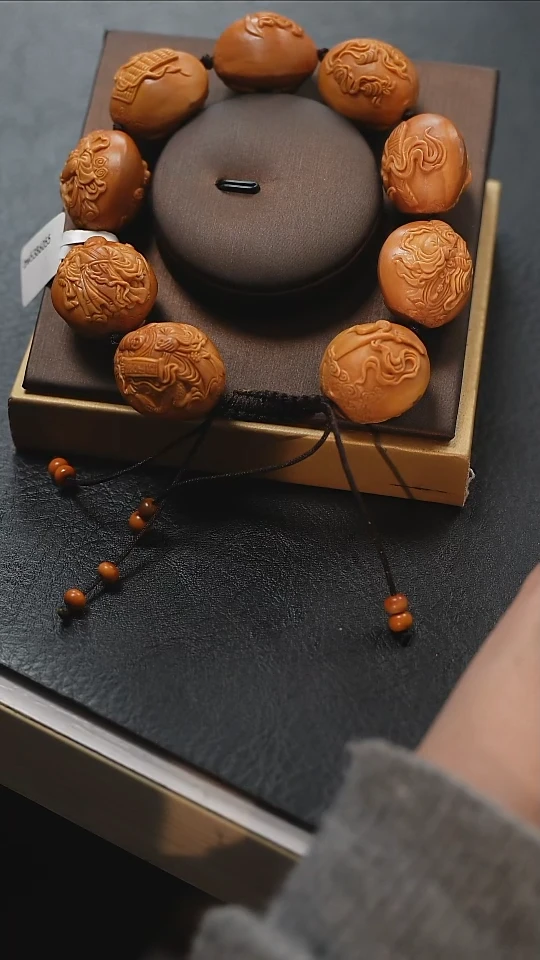 【闪购商品】橄榄核吊坠梦梦精品核雕