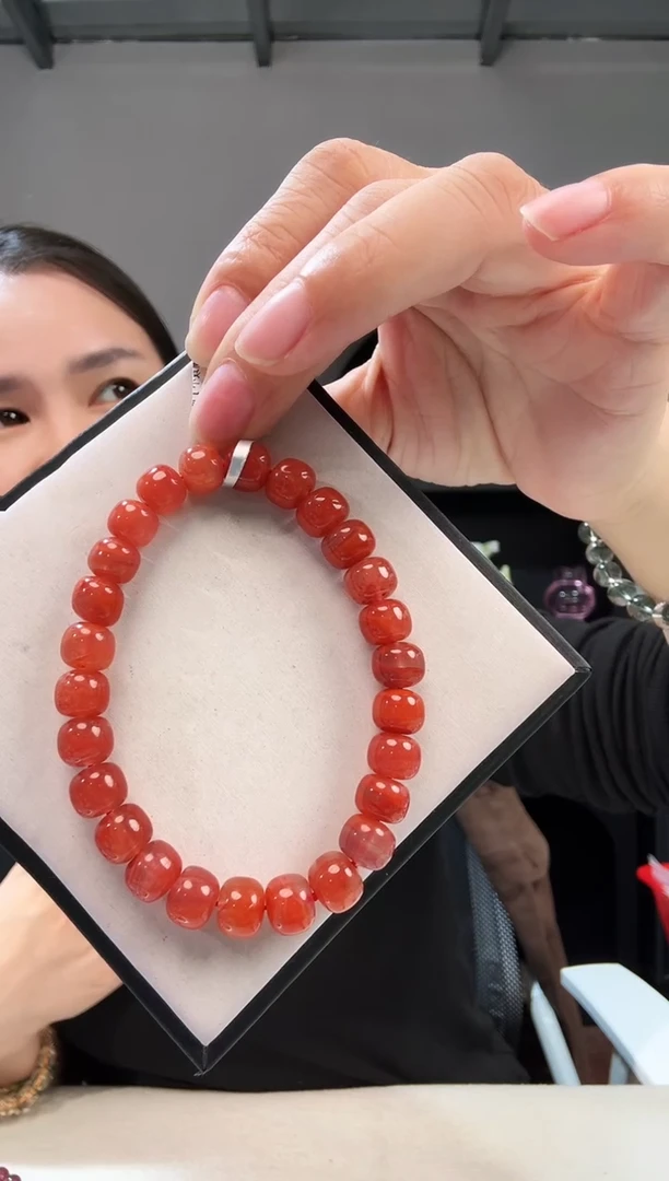 未镶嵌手链南红玛瑙优0074 约9mm