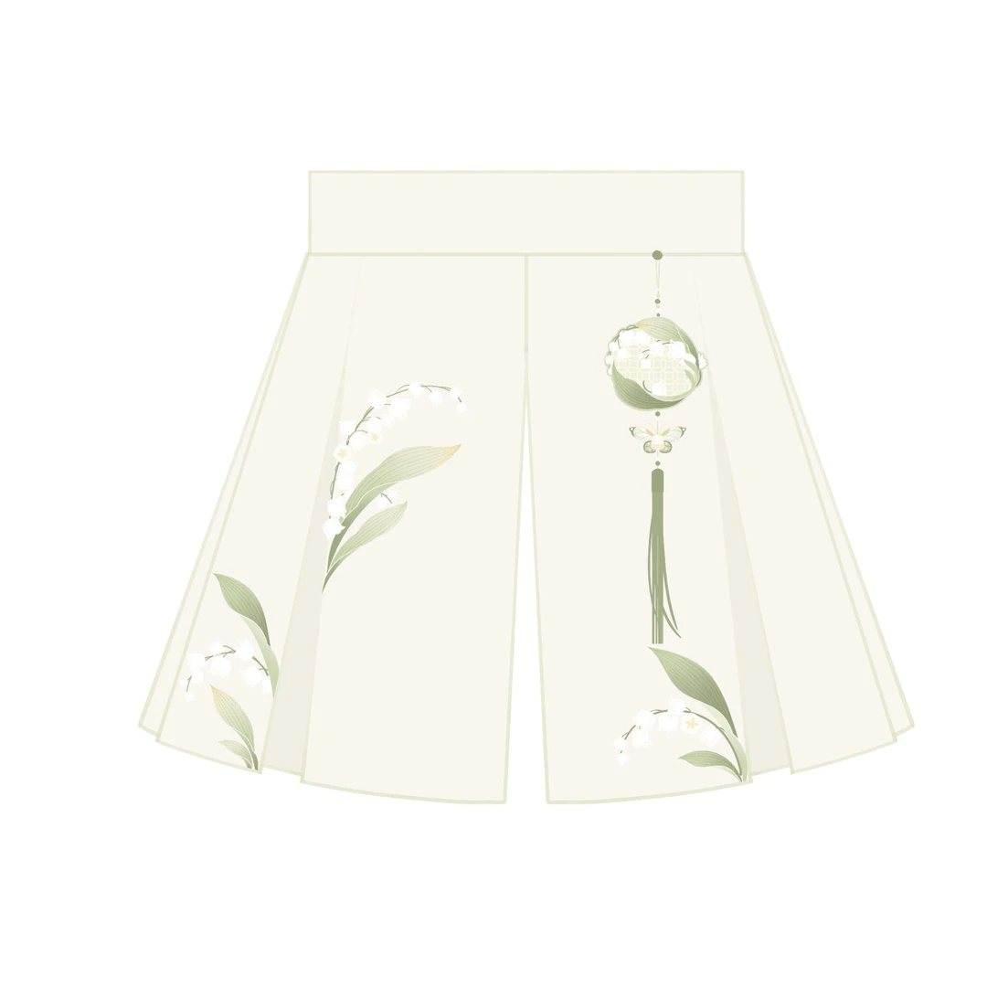 南拾国风原创 绣花亚麻短裤