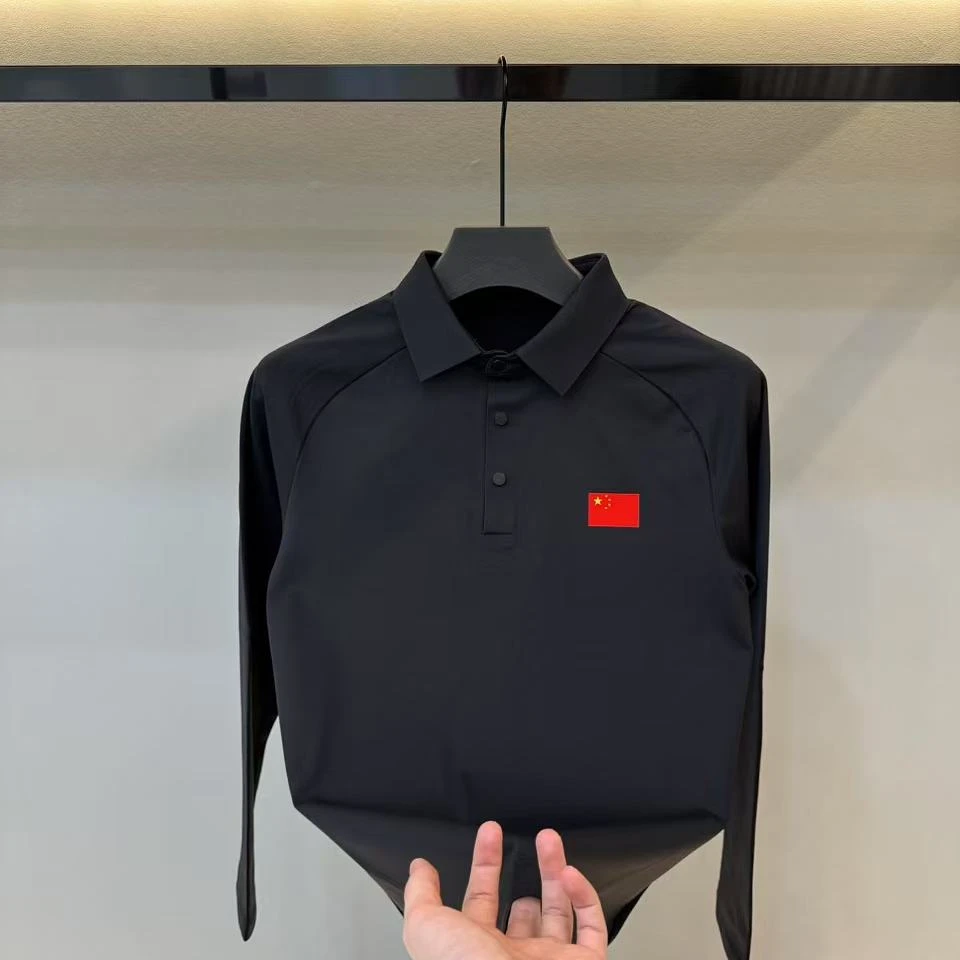 【HG】2025新款无痕长袖POLO