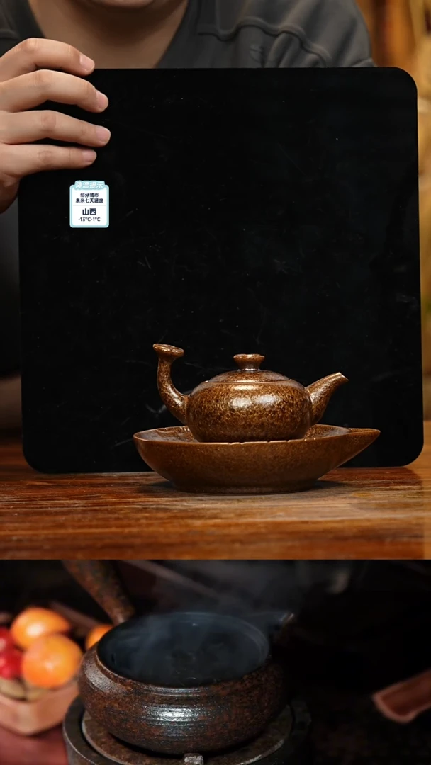 【闪购商品】紫砂茶壶八戒茶器-古法柴烧