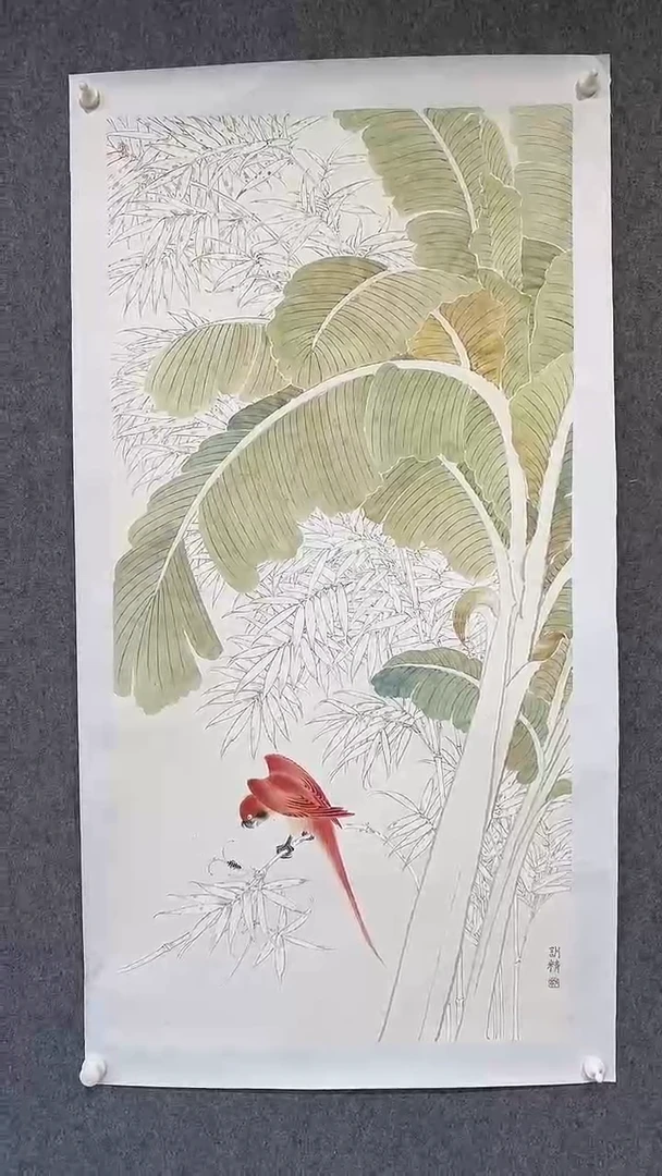 国画邹训精-8平尺-国画-故-展