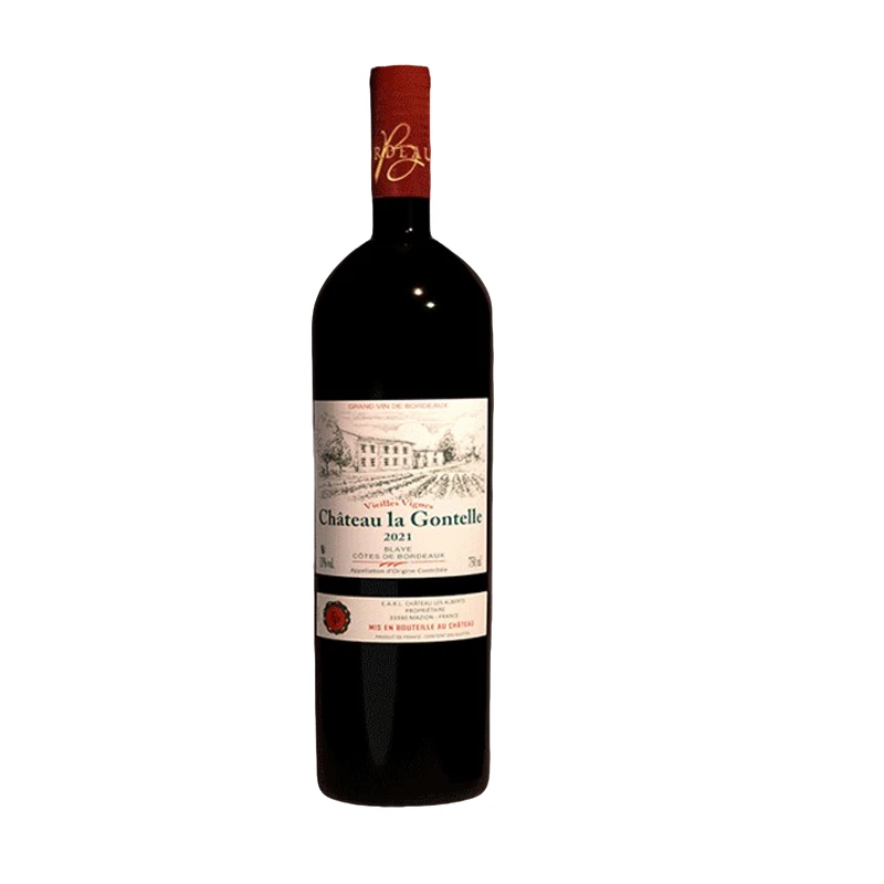 【原瓶进口】法国布莱伊产区-宫玳城堡干红葡萄酒13度750ML A