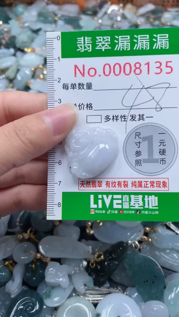 颈饰未镶嵌翡翠8135