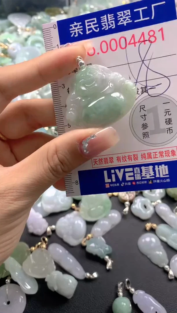 颈饰未镶嵌翡翠4481