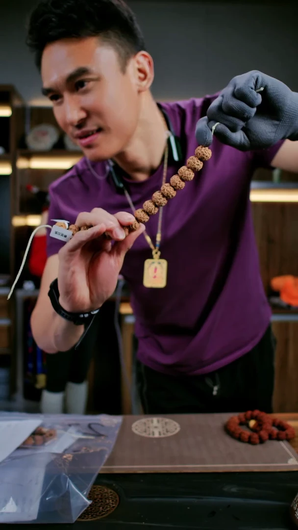 金刚菩提手串龙江推荐原生态私人订制35号20尺