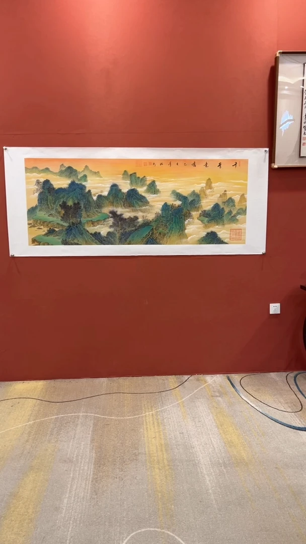 国画谢瑞新作品 前锋