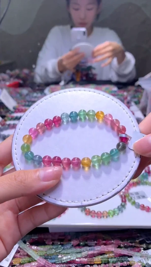 未镶嵌手串碧玺A22【天然碧玺】