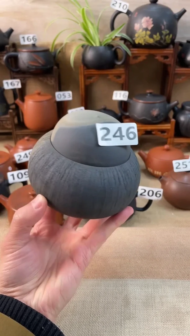 一**秋建水紫陶茶叶罐246