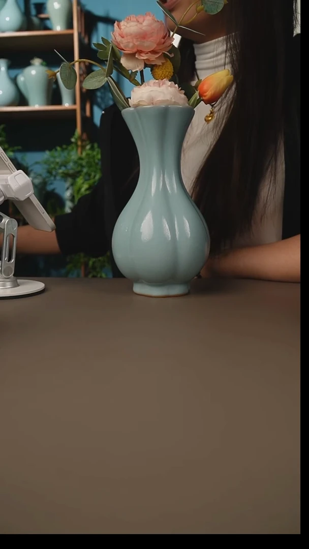 杯天青海棠瓶微暇21