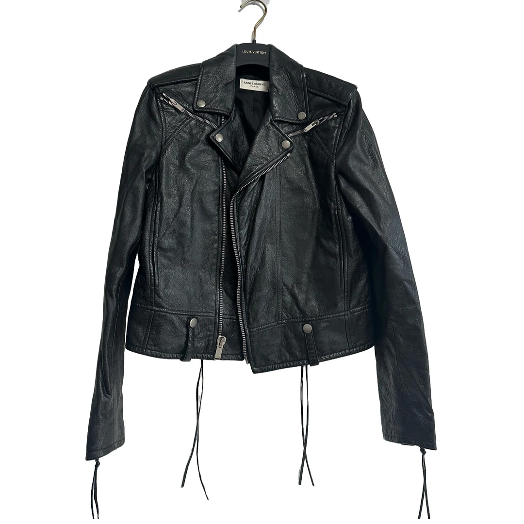 99新 YSL/圣罗兰 海囤 YSL外套/38码/lu77841