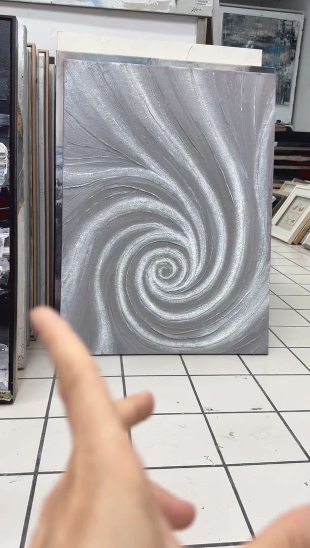 168现代艺术装饰画油画75*100