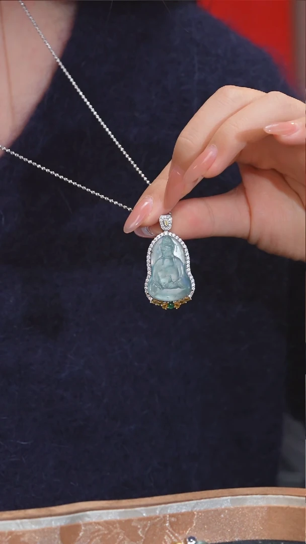 【闪购商品】翡翠吊坠(不含链)未镶嵌@@P7648