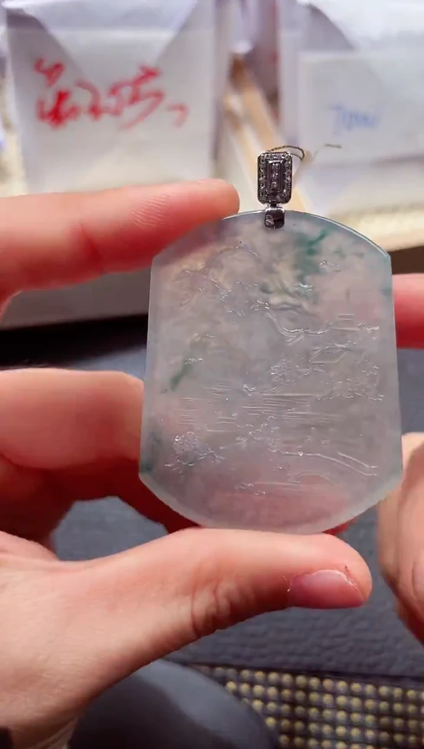 未镶嵌挂件翡翠888886666
