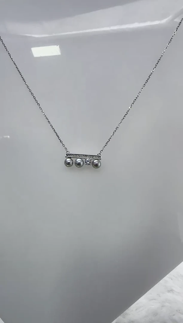 【闪购商品】海水珍珠DA银S925镶嵌c1065 珍珠