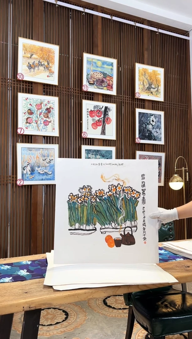 版画版画耿玉琨名章限量版画S