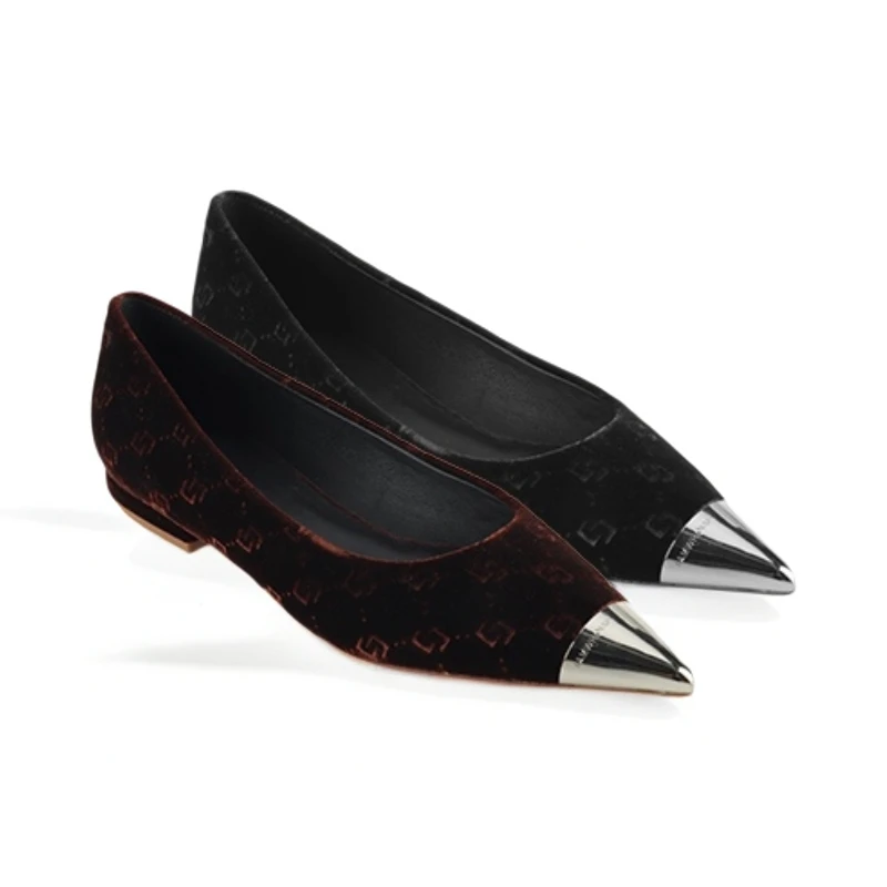 2025福利单品时尚气质法绒单鞋MK191330