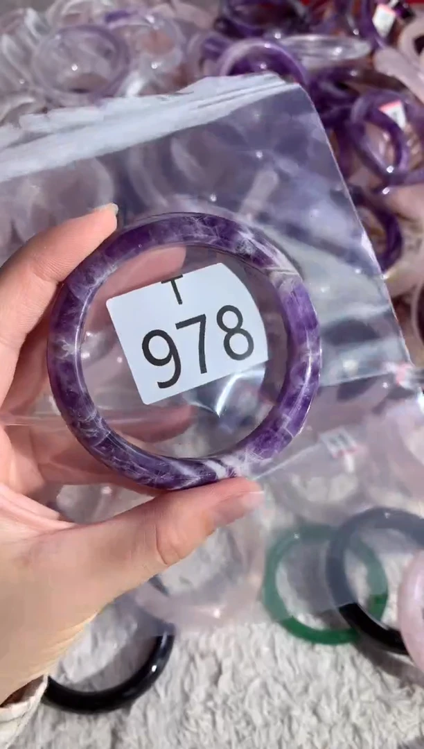 未镶嵌珠宝半成品水晶T978-57