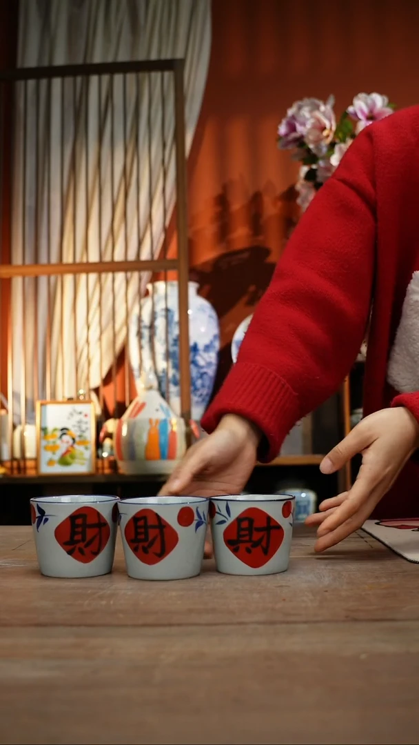 【简家甄选】景德镇设计师釉下手绘陶瓷