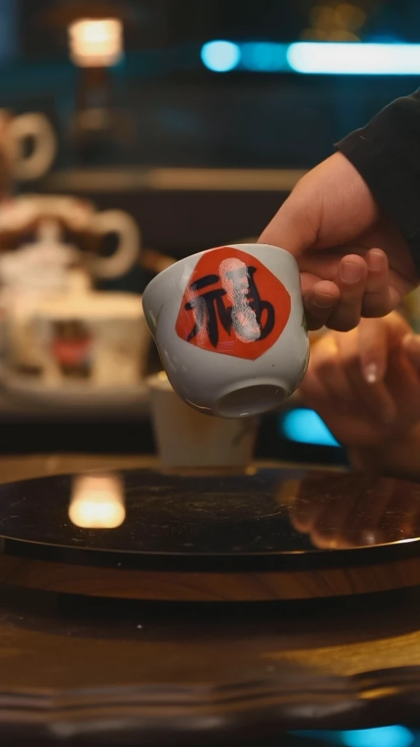 【闪购商品】杯子景德镇高温釉下彩手绘