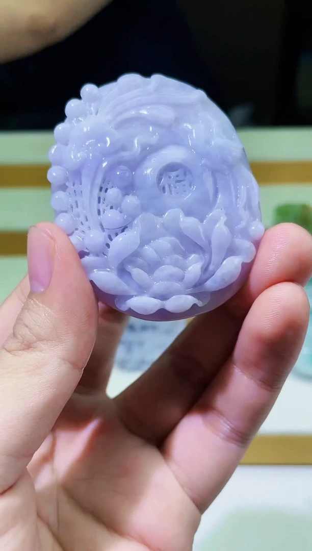 定制翡翠未镶嵌毛货07040014