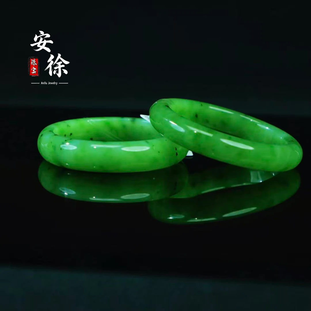 『安徐珠宝』和田玉 乌兰海WT手镯 WL20-WTSZ 多样性发1件