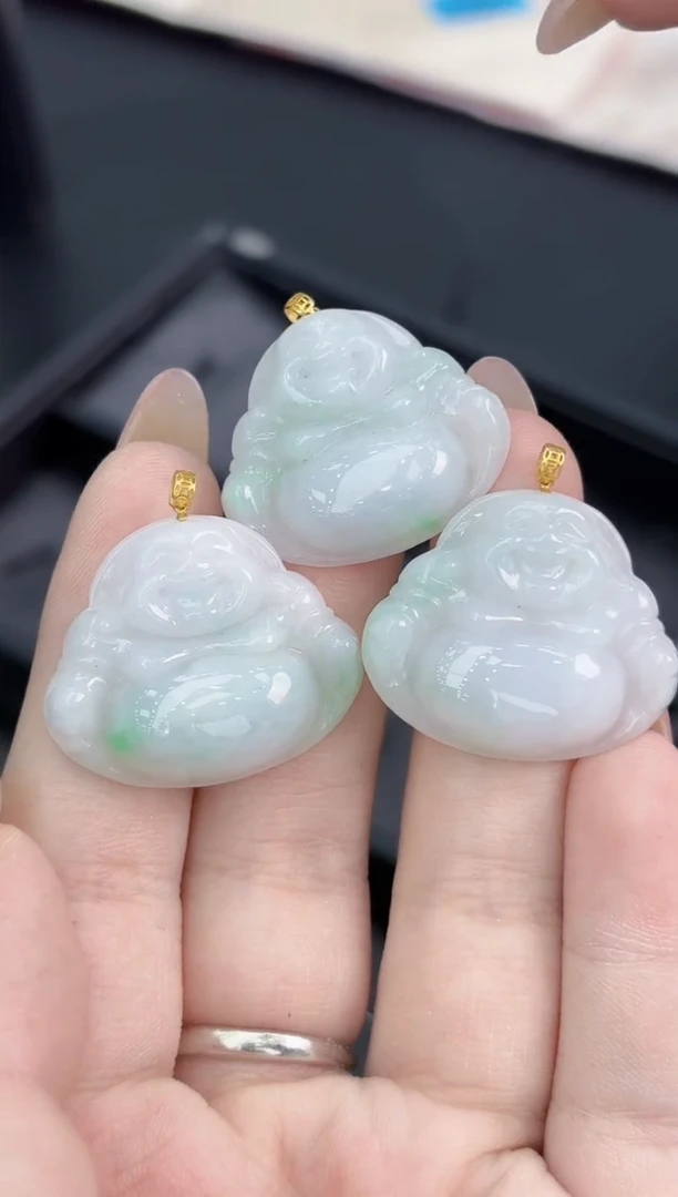 【闪购商品】翡翠颈饰18K金镶嵌多样性发其一