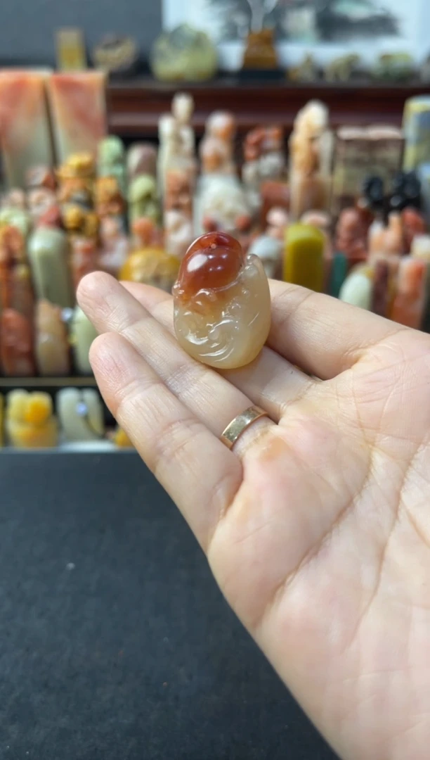 青田石印石编号编号7287