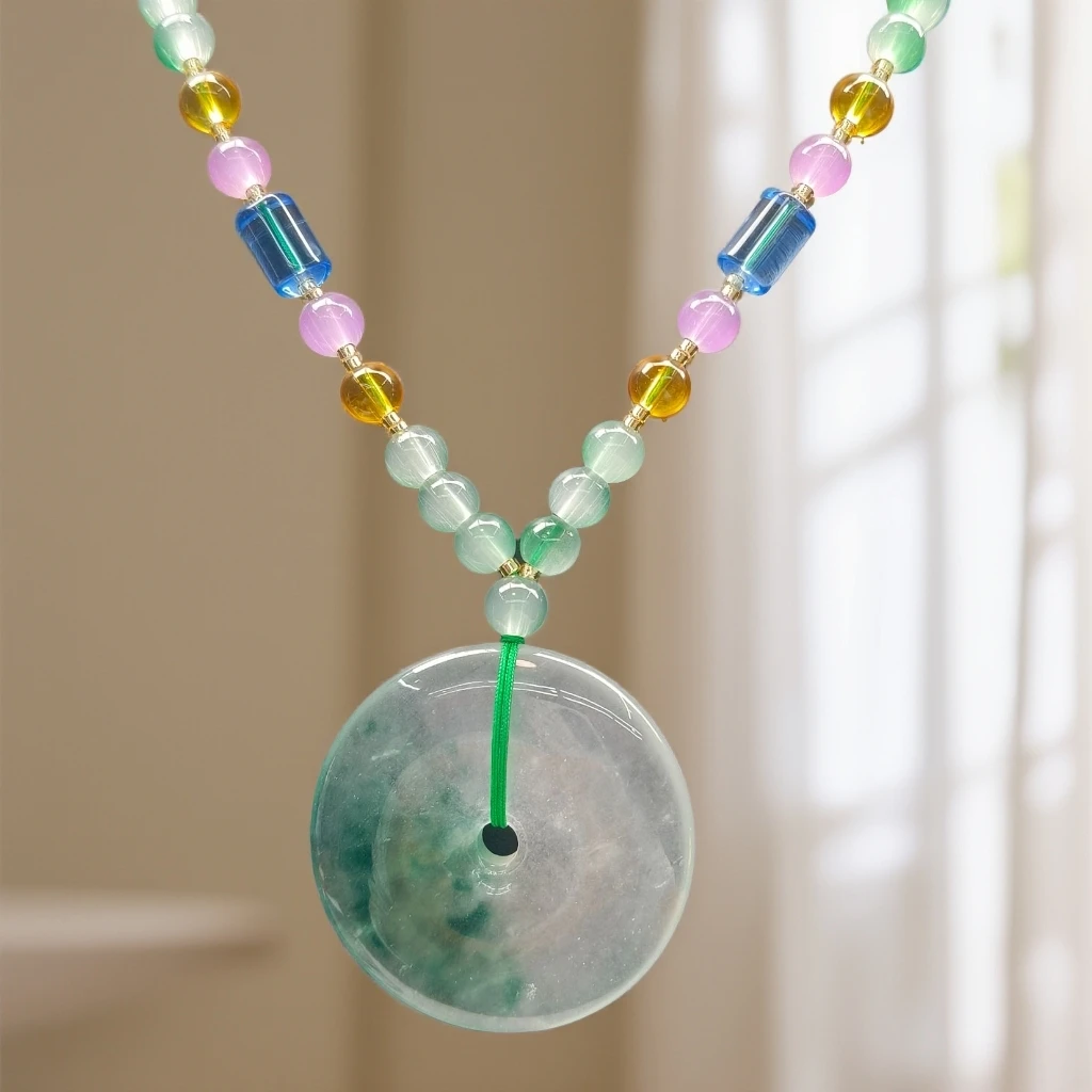 {云南会展甄选王会长专属}dzqq116精美兰花平安扣