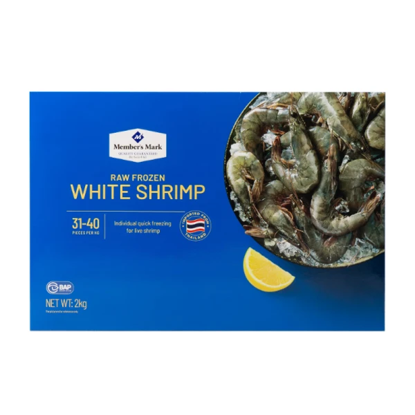 生冷冻南美白对虾 2kg/份