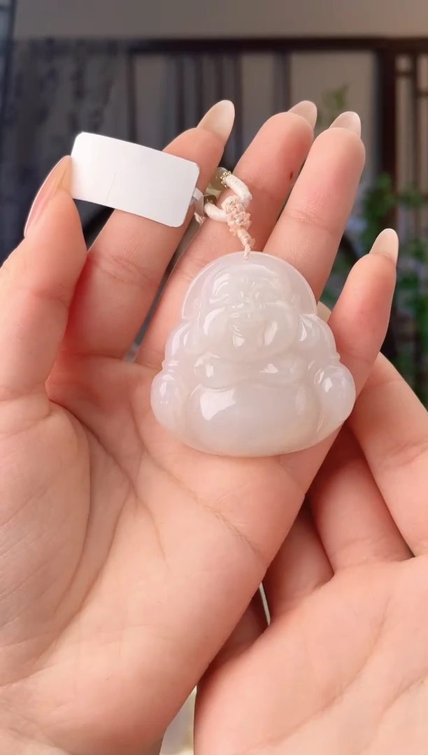 颈饰未镶嵌和田玉45佛公 无