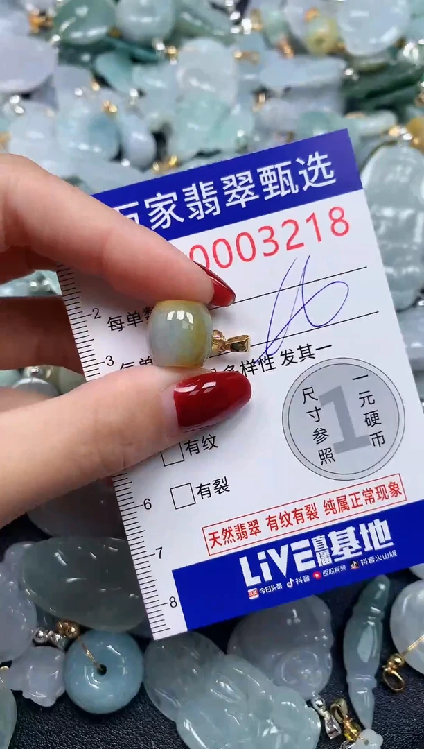 颈饰未镶嵌翡翠3218